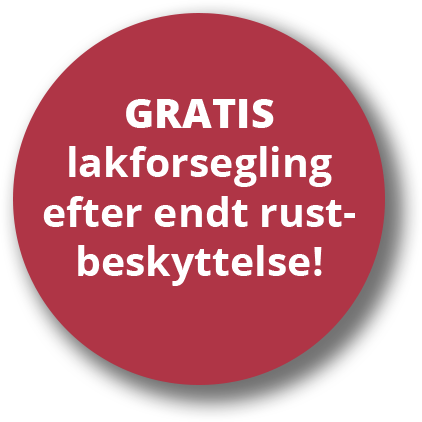 Lakforsegling sticker til hjemmesiden